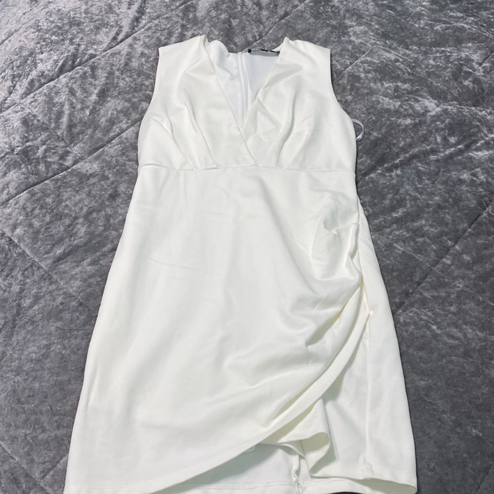 Off White Mini Dress